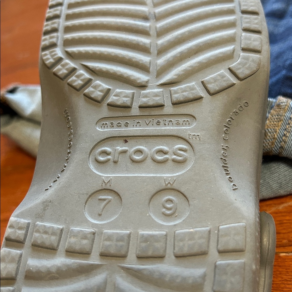 Grey Crocs - Picture 6 of 8